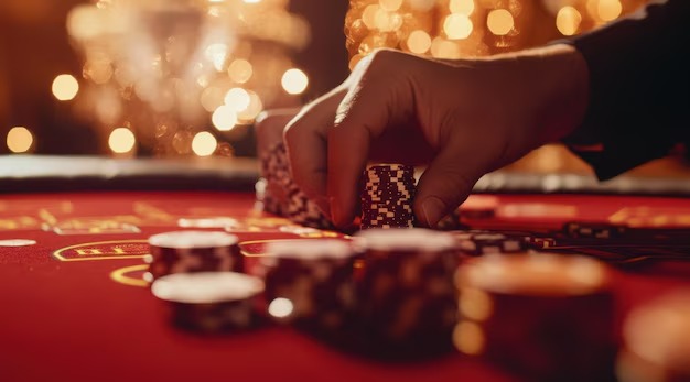 Live roulette wheel in HD studio