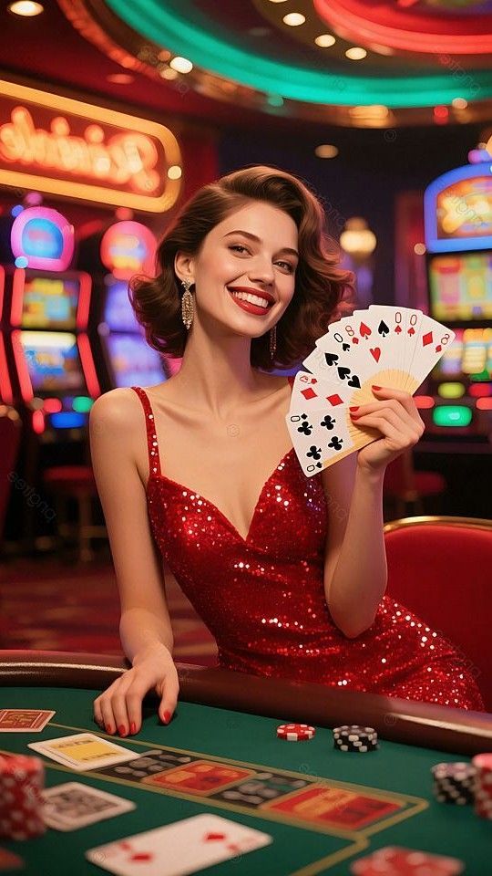 Live blackjack table with professional dealer